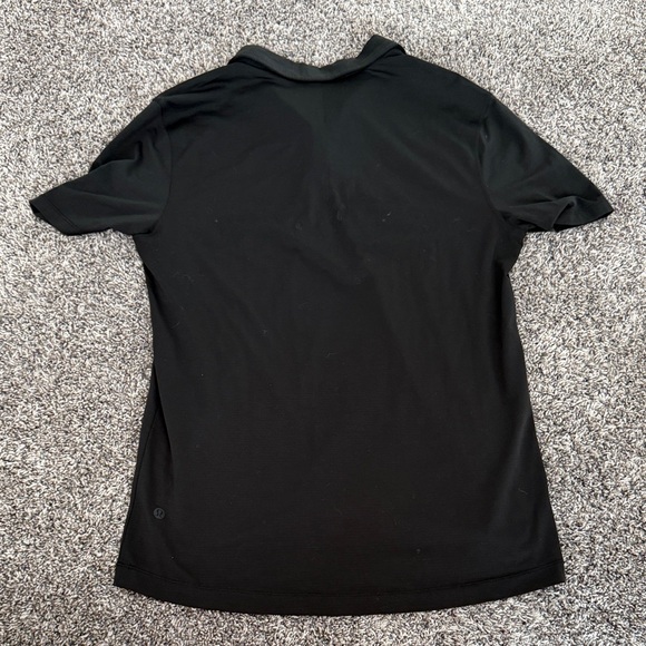 Men's Lululemon Black Polo Shirt - Picture 2 of 2